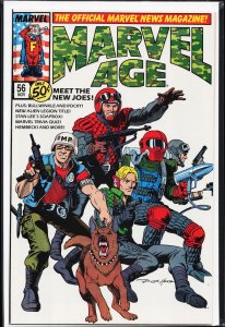 Marvel Age #56 (1987) G.I. Joe