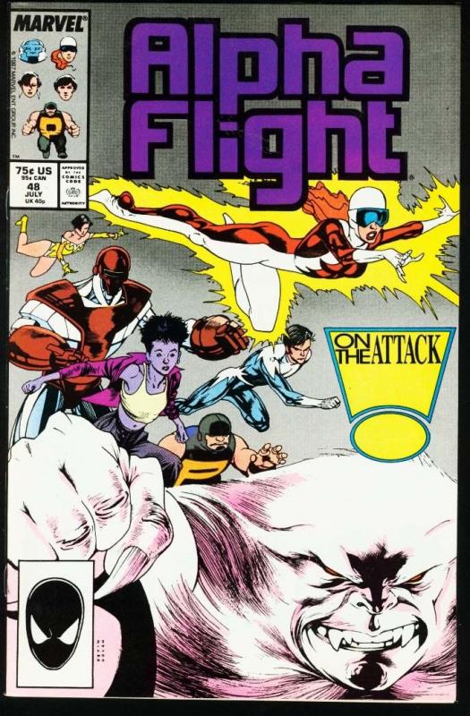 ALPHA FLIGHT #48-MARVEL COMICS-MUTANTS! NM