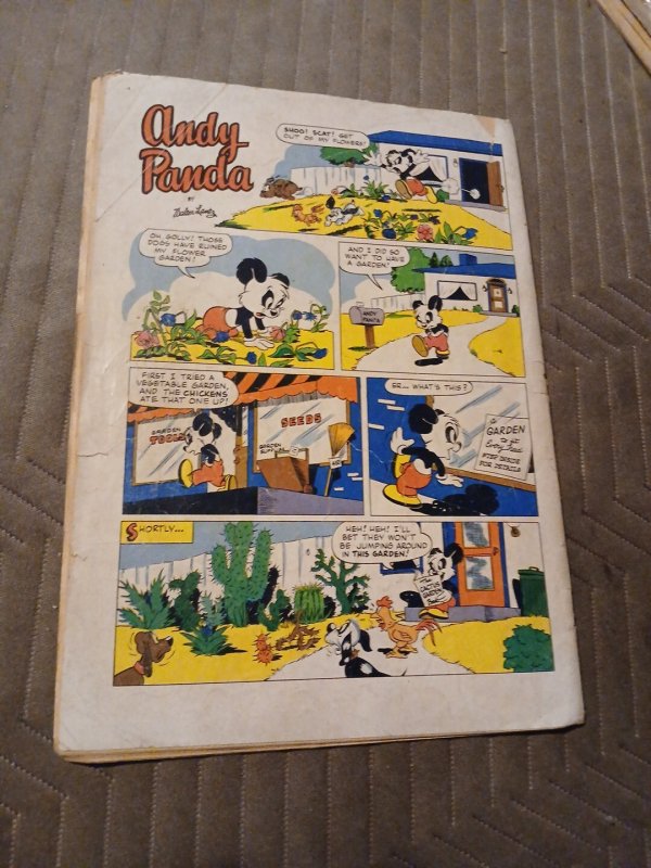 ANDY PANDA #20, 1953, WALTER LANTZ, CHARLIE CHICKEN, GOLDEN-AGE, DELL COMIC