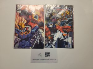 2 Transformers DW Comic Books #1 5 Armada 83 LP4