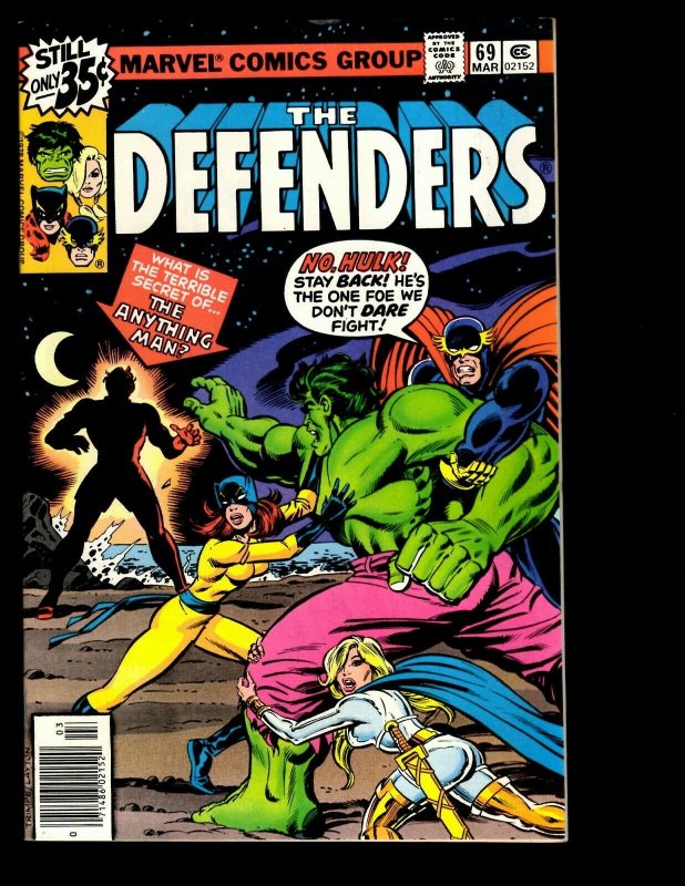 12 Defenders Marvel Comics #59 60 61 62 63 64 65 66 67 68 69 70 Hulk Thor GK15