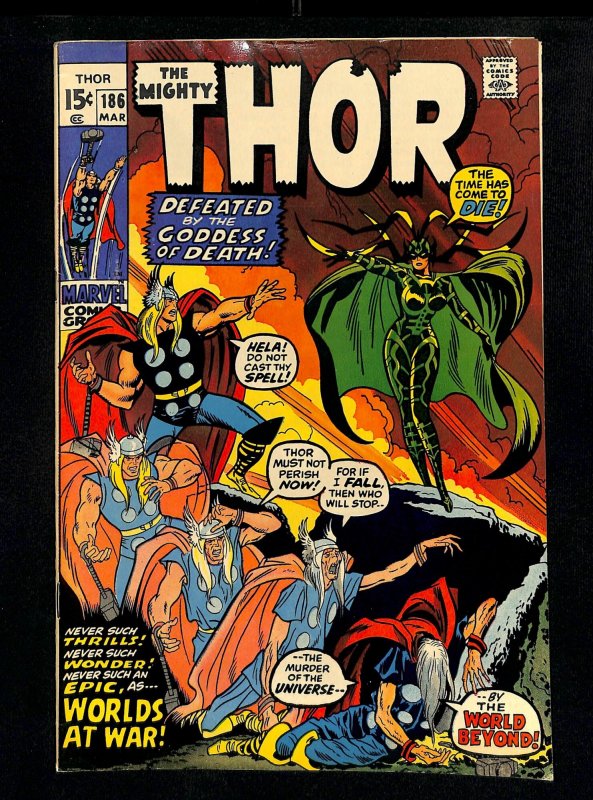 Thor #186 FN/VF 7.0