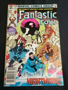 FANTASTIC FOUR ISSUE #248 (HIGH) NEWSSTAND, JOHN BYRNE, NIGHTMARE! 1982