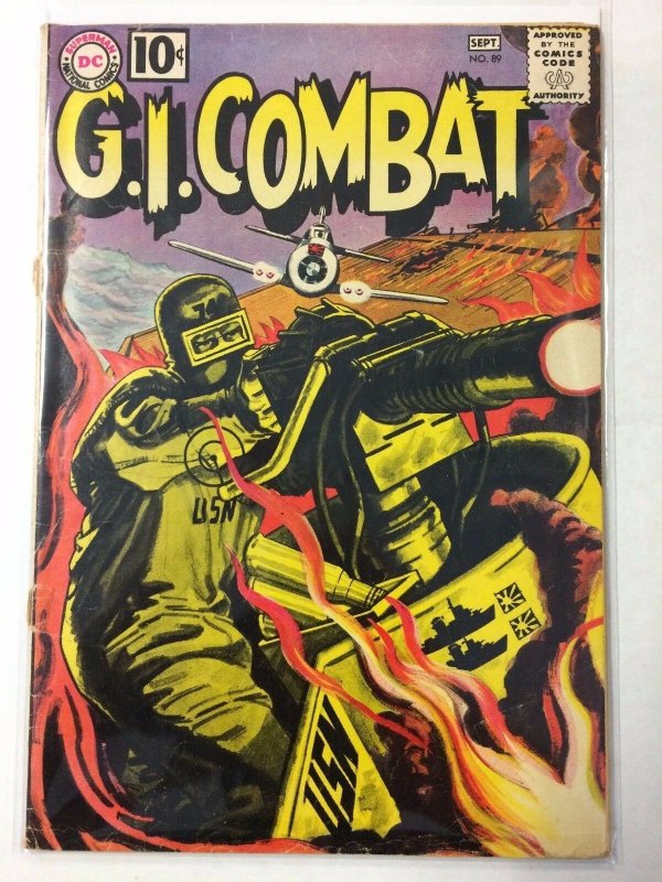 G.I. Combat #89 Comic Book DC 1961