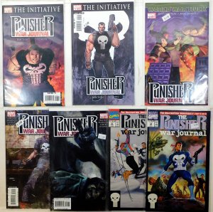 Punisher War Journal Lot 7 #6, 7, 12, 21, 22, 31, 33 2007 Marvel Comics