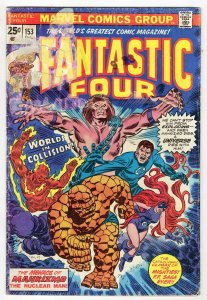Fantastic Four #153 VINTAGE 1974 Marvel Comics Thundra