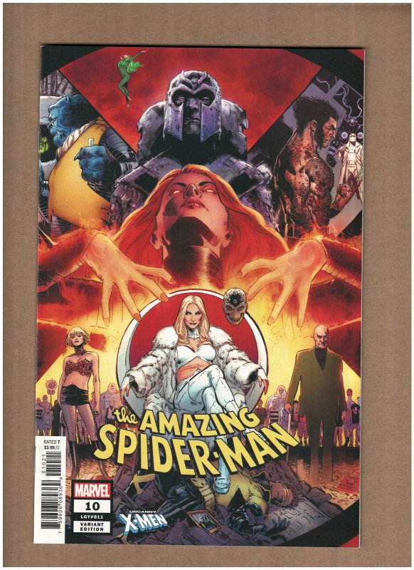 Amazing Spider-man #10 Marvel Comics 2019 Nick Spencer X-MEN VARIANT NM- 9.2