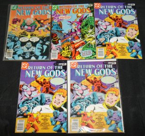 DC Bronze Age NEW GODS 23pc Count Mid Grade Comic Lot FN-VF Orion