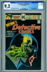 Detective Comics #457 CGC 9.2-Batman- 1st Leslie Thompkins- 4291310002