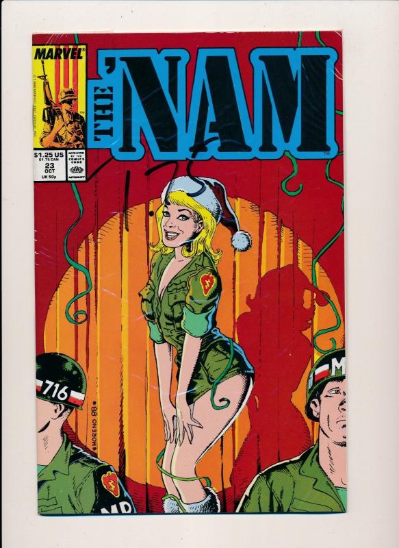 Marvel Comics THE 'NAM  #23 ~ VF/NM 1986 (HX737)