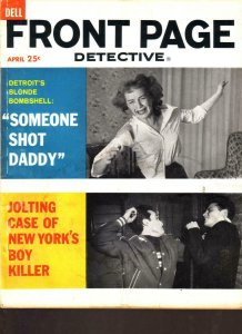 Front Page Detective Magazine April 1961- Boy Killer- True Crime