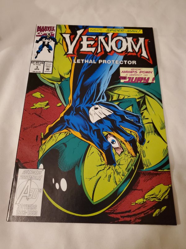 Venom Lethal Protector 3 Near Mint- Cover by Mark Bagley