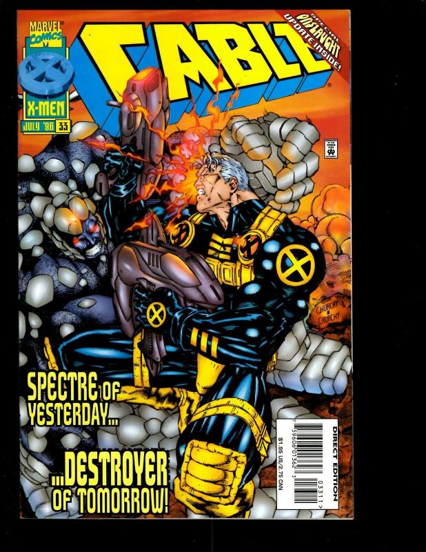 12 Cable Marvel Comics # 24 25 26 27 28 29 30 31 32 33 34 35 Wolverine X-Men GK6