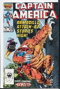 Captain America #316 (1986) Captain America