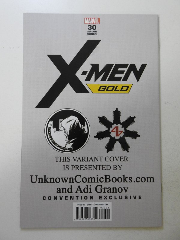 X-Men: Gold #30 Unknown Comics Cover D (2018) FN Condition!