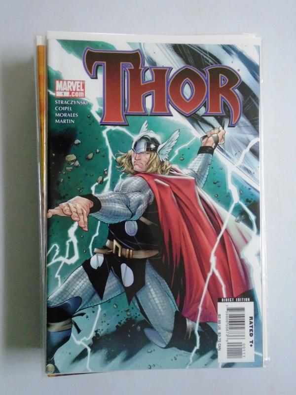 Thor Near Set:#1-12 Missing:#6, 8 Different, Some Variants - 8.0/VF (2017)