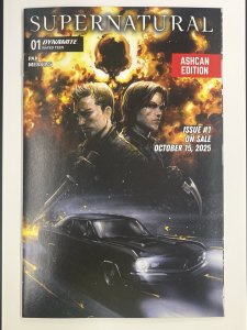 SUPERNATURAL #1 Ashcan Edition Dynamite Comics NM+ 2025 IN-HAND PROSHIPPER