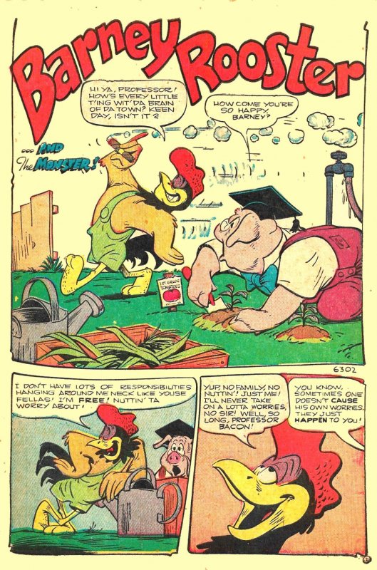 BARNYARD COMICS #22 (Feb1949) 6.0 FN  3 Complete Stories by Frank Frazetta!