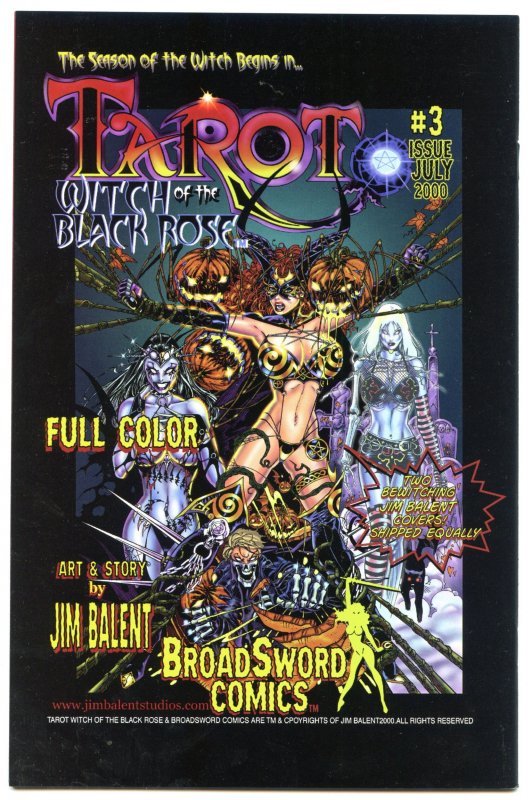 Tarot: Witch of the Black Rose #2 (2000)