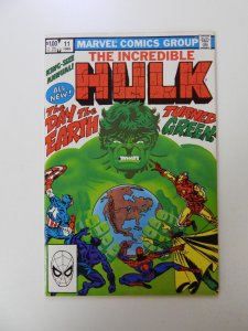 The Incredible Hulk Annual #11 Direct Edition (1982) FN condition