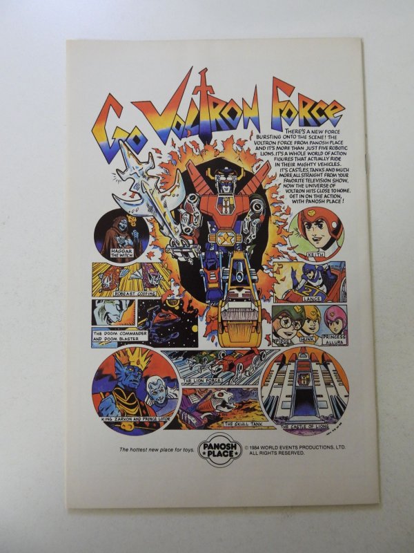 Voltron #1 (1985) VF condition