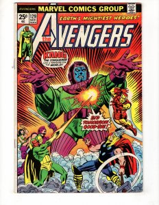 The Avengers #129 (1974) KANG, THE CONQUEROR !!! / ID#696