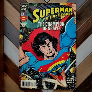 ACTION COMICS #696 (DC 1993) HIGH GRADE! Superman The Champion of Space