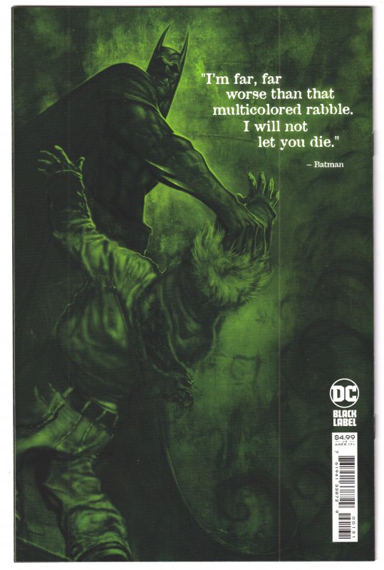 Batman Reptilian #1 Sienkiewicz Cover (2021) Batman