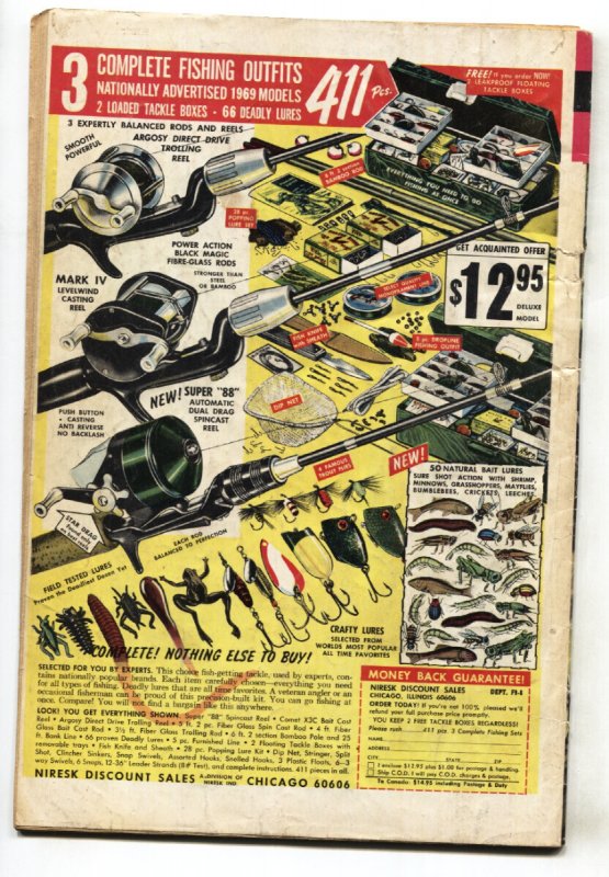 Tarzan #184 - 1969 - Gold Key - VG- - comic book