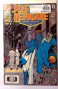 Justice League America #54 1991 DC Green Lantern Guy Gardner Blue Beetle Comic