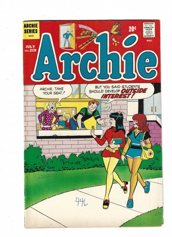 Archie #219 (1972)