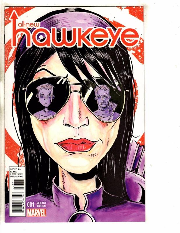 All New Hawkeye # 1 NM 1st Print Variant Cover Marvel Comic Book Avengers MK2