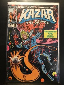 Ka-Zar the Savage #34 (1984)