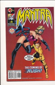 Malibu Comics Lot of 2- MANTRA Ultraverse #5&6 F/VF(SIC612)