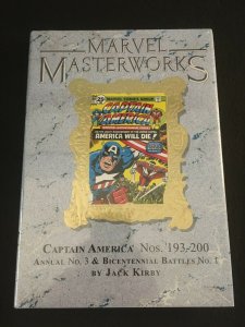 MARVEL MASTERWORKS Vol. 262: CAPTAIN AMERICA Sealed Hardcover