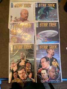 Star Trek: The Q Conflict  Complete Set 1,2,3,4,5,6  9.0 (our highest grade)