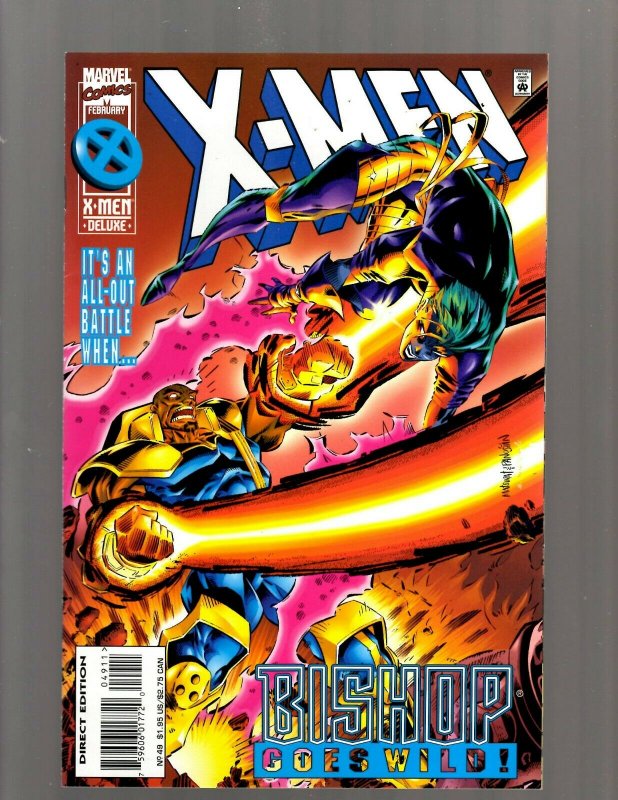 Lot of 10 X-Men Marvel Comic Books #30 49 50 52 53 54 63 65 70 Annual #1 J418