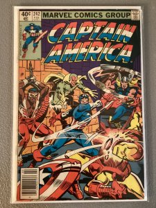 Captain America #242 (1980) Newsstand Edition