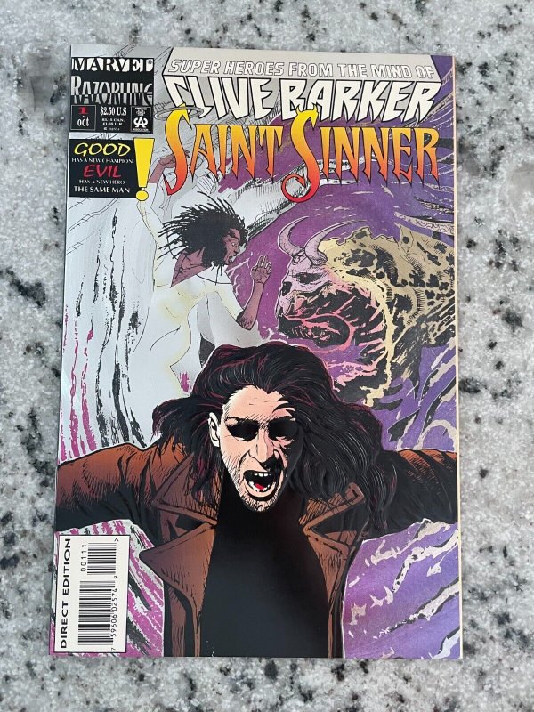 Saint Sinner 1 NM 1st Print Marvel Razorline Clive Barker Comic