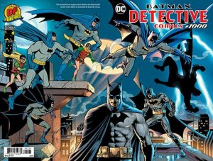 DETECTIVE COMICS 1000  DYNAMIC FORCES LIMITED SERIES  WRAPAROUND VARIANT W/COA.