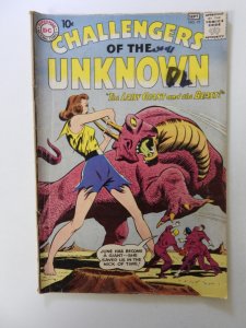 Challengers of the Unknown #15 (1960) VG- condition description