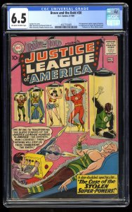 Brave And The Bold #30 CGC FN+ 6.5 3rd Appearance Justice League of America!