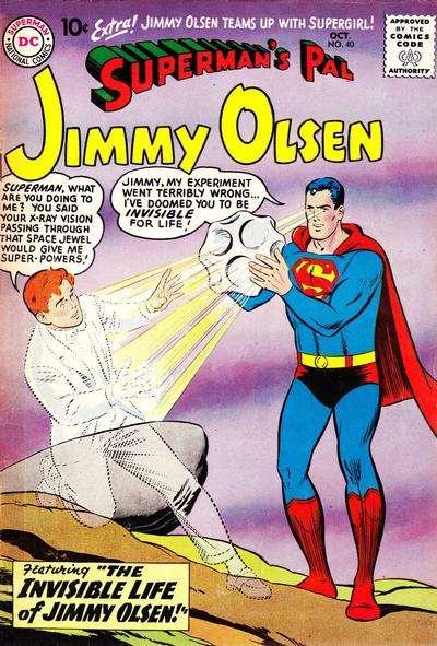 Superman's Pal Jimmy Olsen (1954 series) #40, Good+ (Stock photo)