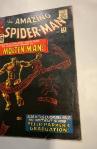 The Amazing Spider-Man #28 (1965)first molten man/ see description