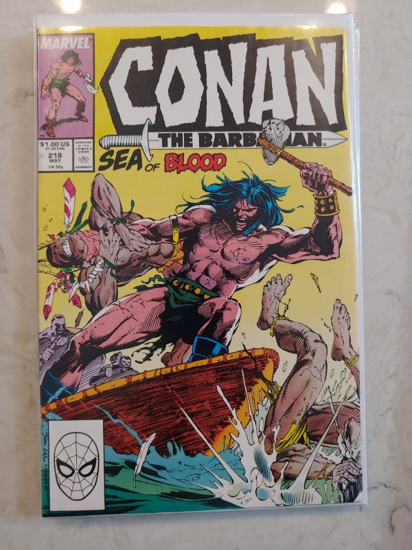 Conan the Barbarian #218 (1989)