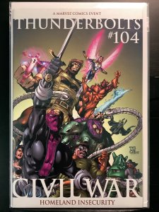 Thunderbolts #104 Tom Grummett 2nd Printing Variant (2006)