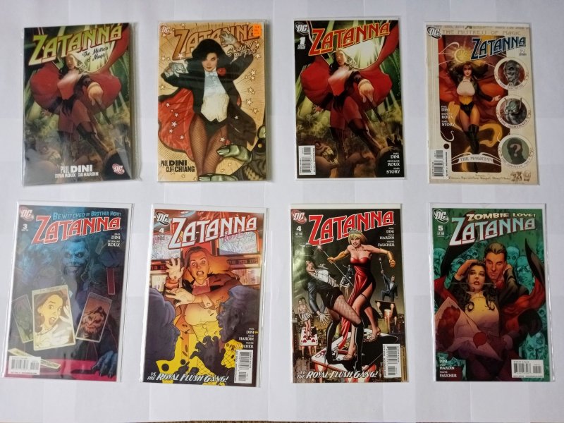 Ultimate DC Zatanna collection 1-16, Books 1+2, both miniseries+special;32comics