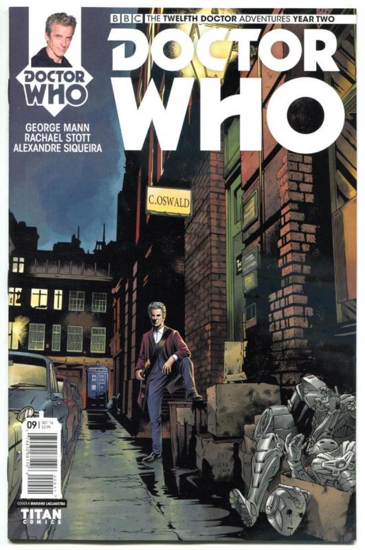 DOCTOR WHO #9 A, NM, 12th, Tardis, 2016, Titan, 1st, more DW in store, Sci-fi