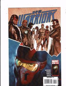 Lot of 6 New Warriors Marvel Comic Books #4 9 10 11 12 15 BF2