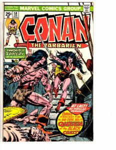 4 Conan The Barbarian Marvel Comic Books # 58 59 60 61 Red Sonja King Kull WI1